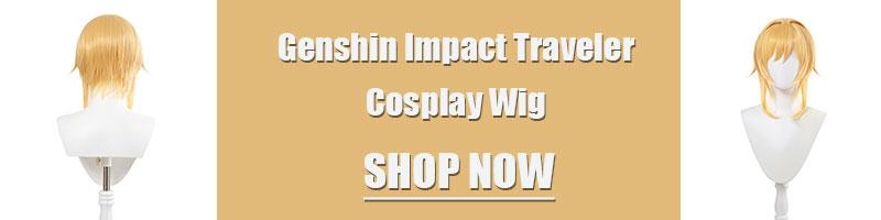 Game Genshin Impact Traveler Lumine Cosplay Costume