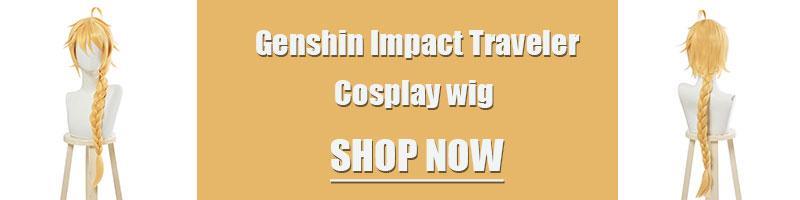 Game Genshin Impact Traveler Aether Male Cosplay Costume