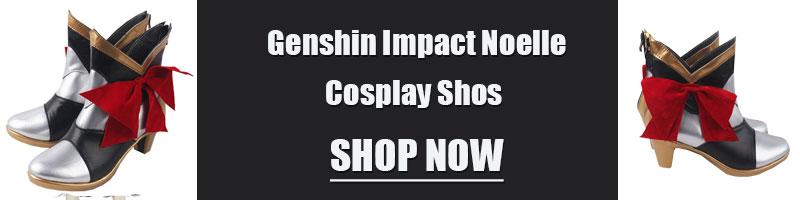 Game Genshin Impact Noelle Knight Cosplay Costume