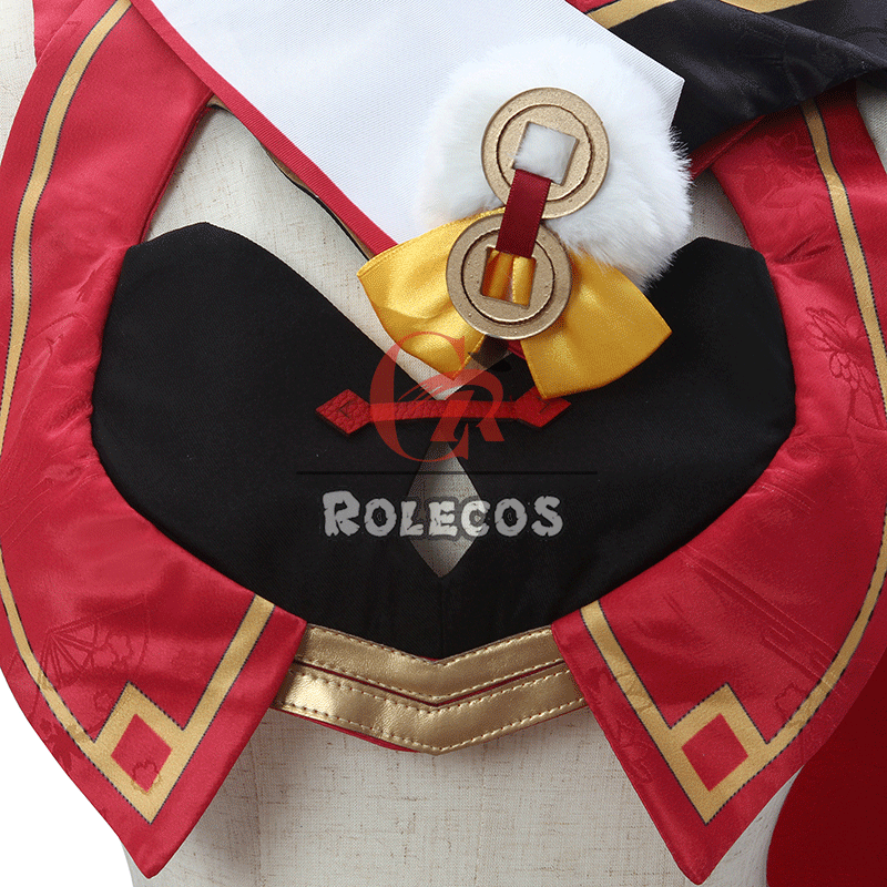 Game Genshin Impact Yanfei Cosplay Costume