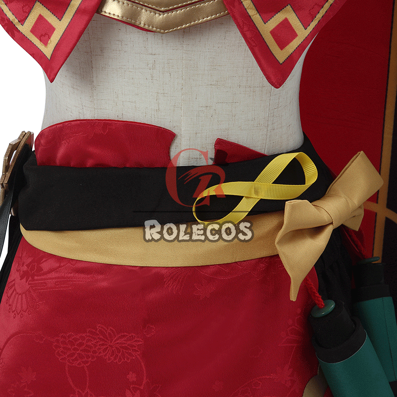 Game Genshin Impact Yanfei Cosplay Costume