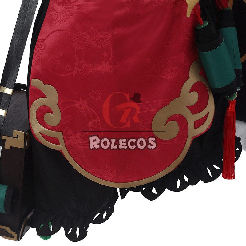 Game Genshin Impact Yanfei Cosplay Costume