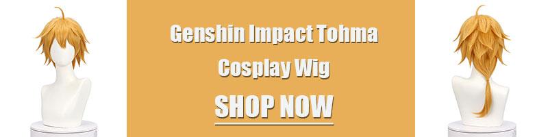 Game Genshin Impact Tohma Thoma Cosplay Costume