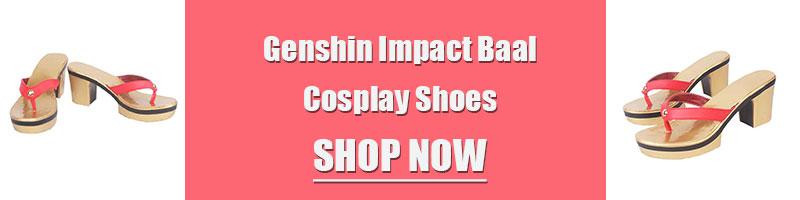 Game Genshin Impact Baal Cosplay Costume