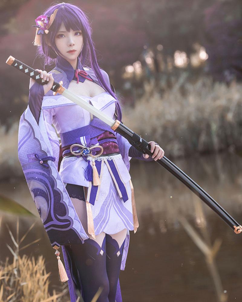 Game Genshin Impact Baal Cosplay Costume