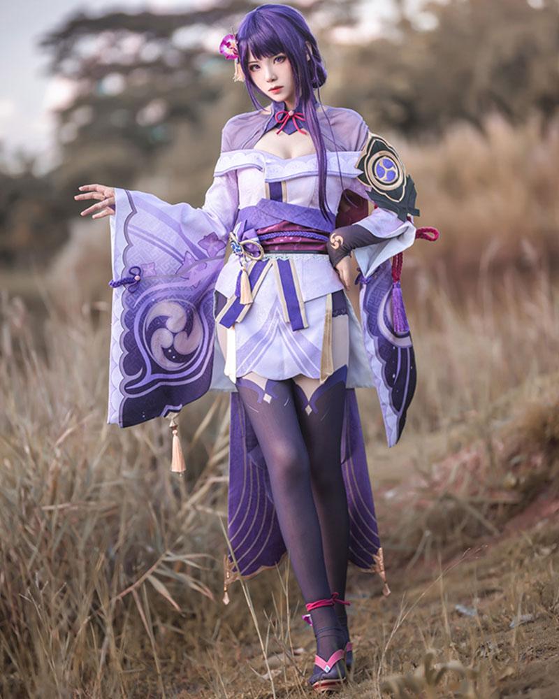 Game Genshin Impact Baal Cosplay Costume