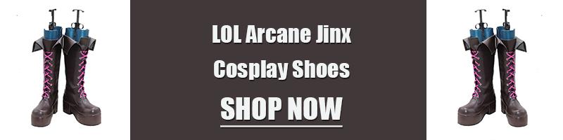 Anime LOL Arcane Jinx The Loose Cannon Cosplay Costume