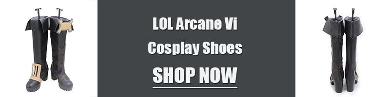 Anime LOL Arcane Vi Leather Cosplay Costume
