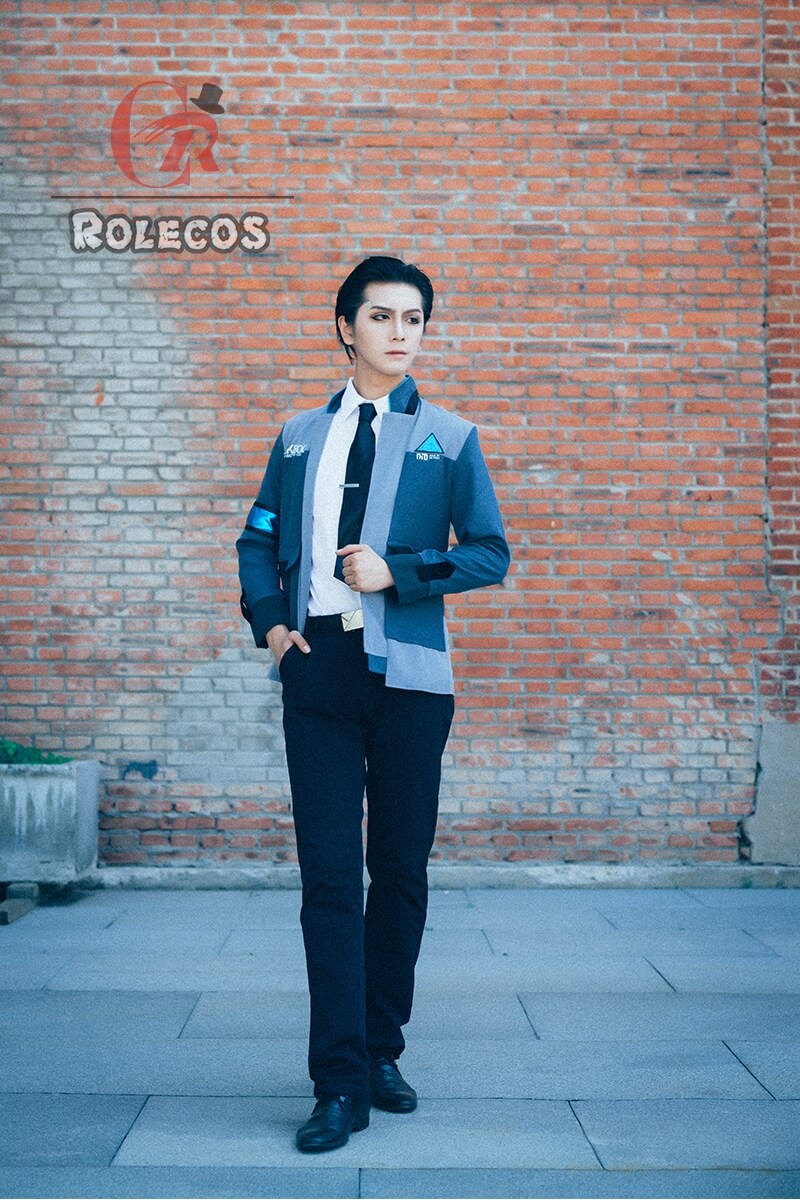 Detroit Become Human RK800 Connor Cosplay Costume