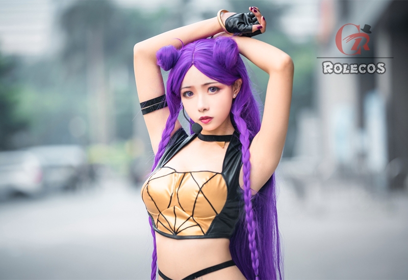 LOL KDA Skin Kaisa Outfit Fullsets Cosplay Costume