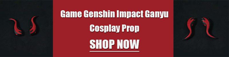 Game Genshin Impact Ganyu Cosplay Costume