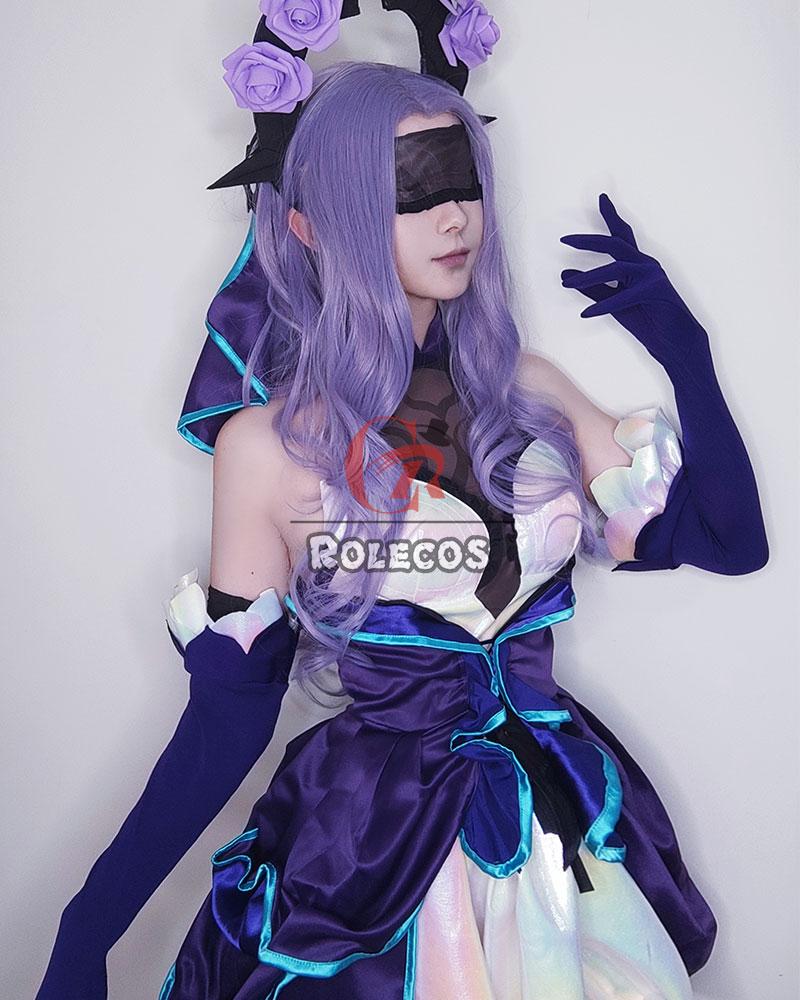 LOL Withered Rose Syndra Cosplay Costume 