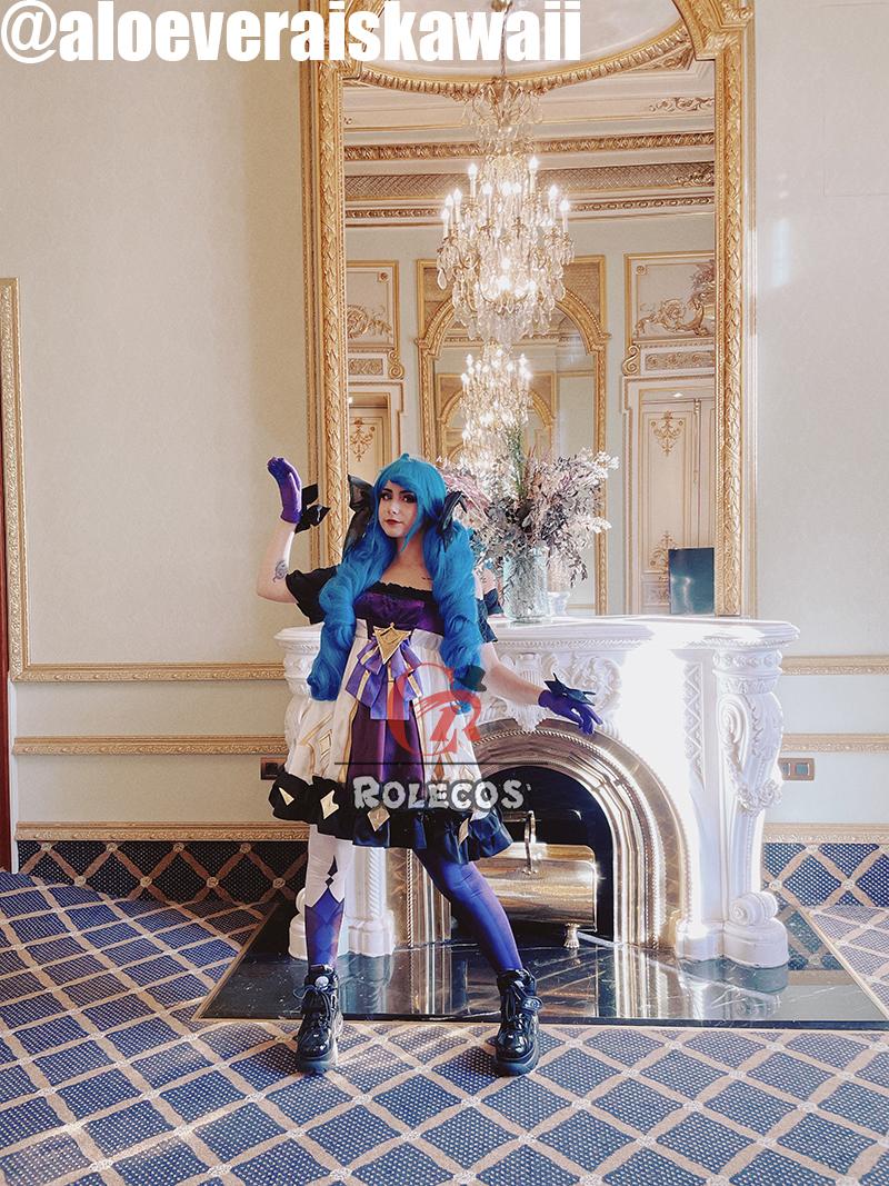 LOL Gwen Doll Lolita Cosplay Costume