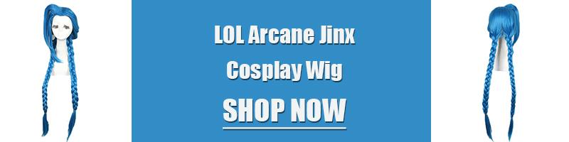 Anime LOL Arcane Jinx Cosplay Costume