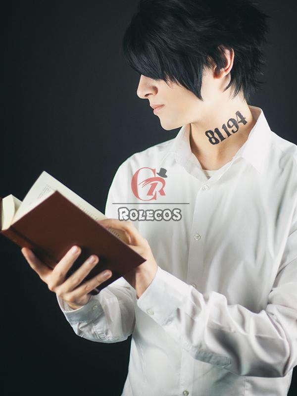 The Promised Neverland Ray Black Short Cosplay Wigs